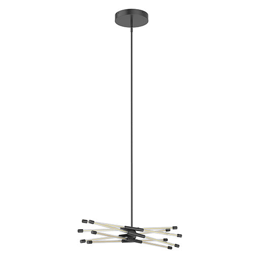 Kuzco Lighting LP74626-BK Motif Chandelier Black