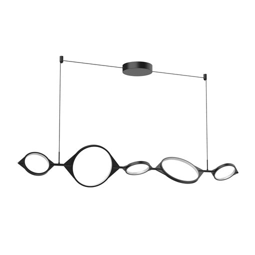 Kuzco Lighting LP84457-BK Serif Pendant Light Black