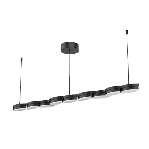 Kuzco Lighting LP90748-BK Poplar Pendant Light Black