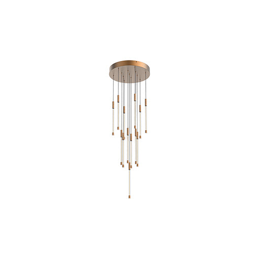 Kuzco Lighting MP75113-BG Motif Chandelier Brushed Gold