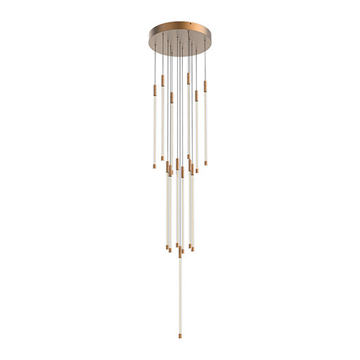 Kuzco Lighting MP75121-BG Motif Chandelier Brushed Gold