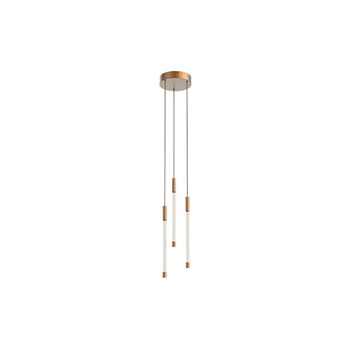 Kuzco Lighting MP75213-BG Motif Pendant Light Brushed Gold