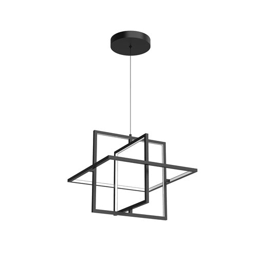 Kuzco Lighting PD16320-BK Mondrian Pendant Light Black