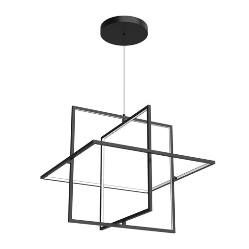 Kuzco Lighting PD16328-BK Mondrian Pendant Light Black