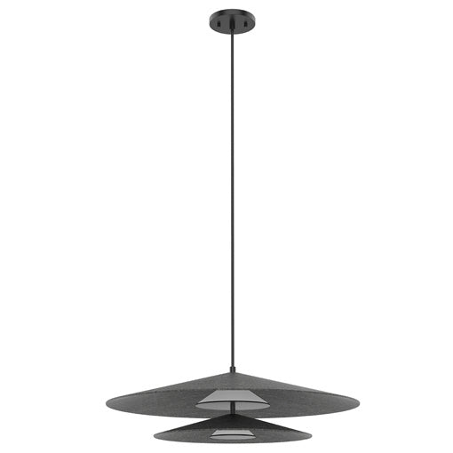 Kuzco Lighting PD22907-GY Cruz Pendant Light Felt - Gray