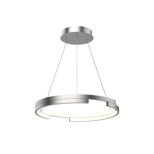 Kuzco Lighting PD52719-BN Anello Minor Pendant Light Brushed Nickel