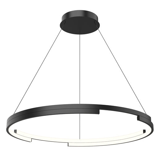 Kuzco Lighting PD52732-BK Anello Minor Pendant Light Black