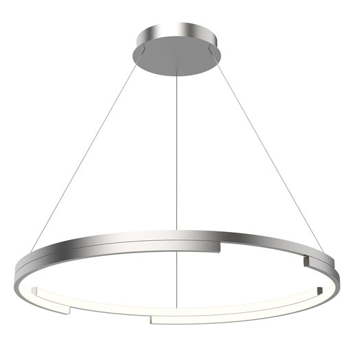 Kuzco Lighting PD52732-BN Anello Minor Pendant Light Brushed Nickel