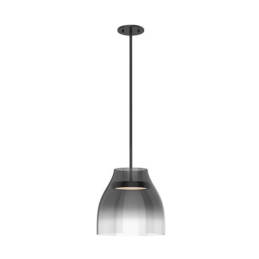 Kuzco Lighting PD62012-BK/SM Trinity Pendant Light Black/Smoked