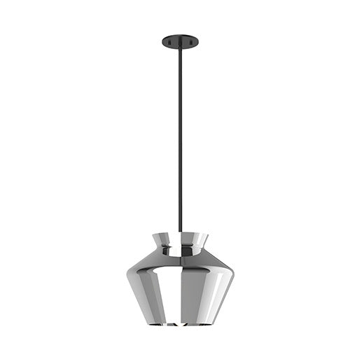 Kuzco Lighting PD62013-BK/CH Trinity Pendant Light Black/Chrome