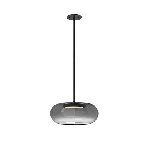 Kuzco Lighting PD62014-BK/SM Trinity Pendant Light Black/Smoked