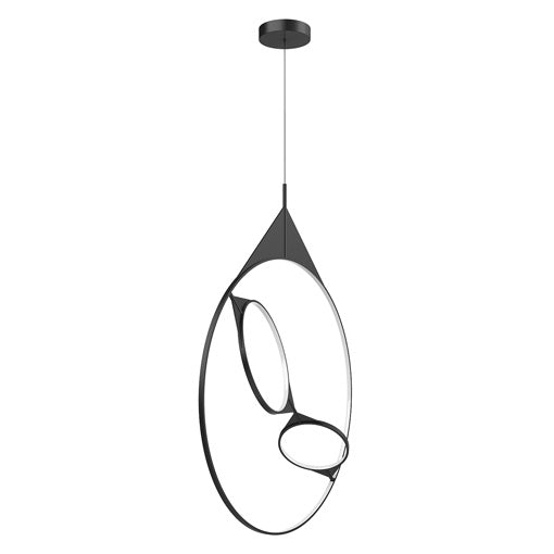 Kuzco Lighting PD84336-BK Serif Pendant Light Black