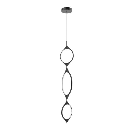 Kuzco Lighting PD84353-BK Serif Pendant Light Black