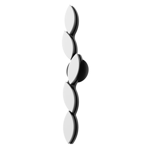 Kuzco Lighting WS90727-BK Poplar Wall Light Black