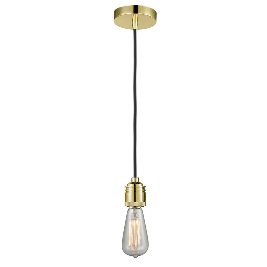 Innovations Lighting 100GD-10BK-2GD Winchester One Light Mini Pendant Gold 1