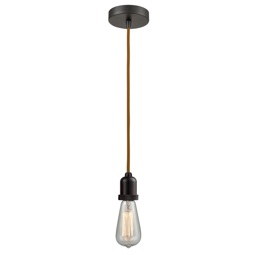 Innovations Lighting 100OB-10CR-0OB Whitney One Light Mini Pendant Oil Rubbed Bronze
