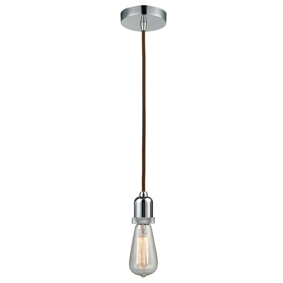 Innovations Lighting 100PC-10BR-0PC Whitney One Light Mini Pendant Polished Chrome