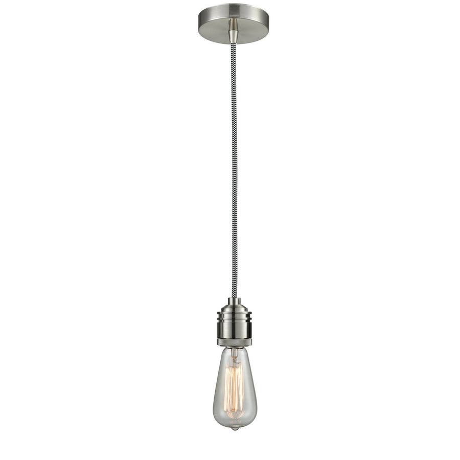 Innovations Lighting 100SN-10BW-2SN Winchester One Light Mini Pendant Satin Nickel 1