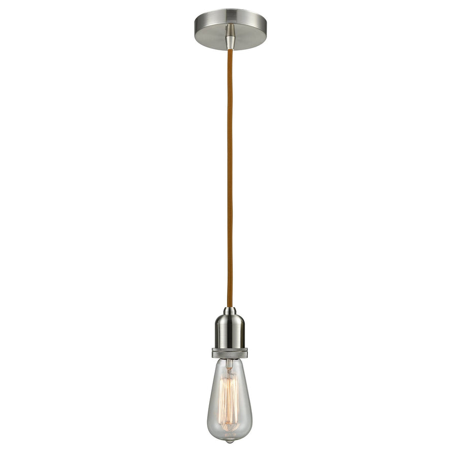 Innovations Lighting 100SN-10CR-0SN Whitney One Light Mini Pendant Satin Nickel