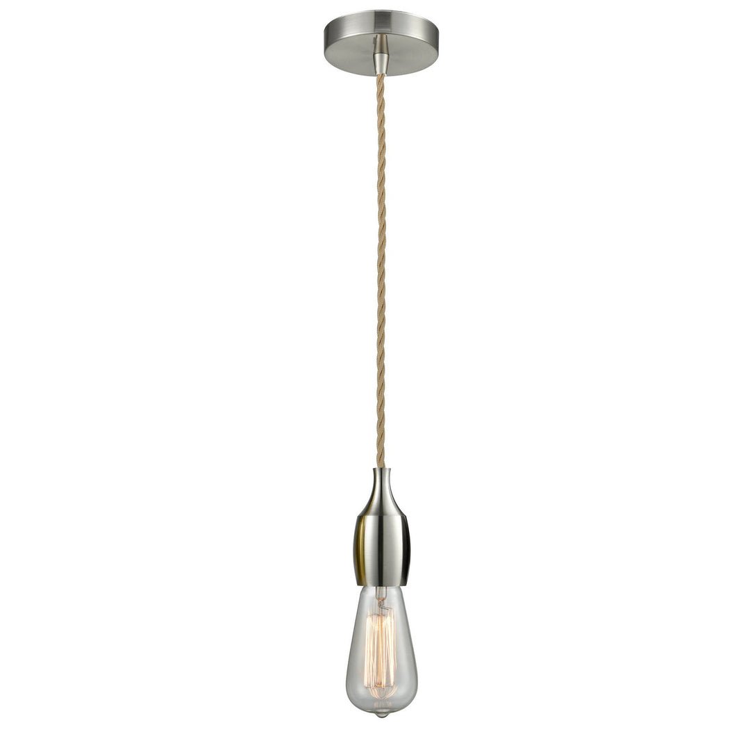 Innovations Lighting 100SN-10RE-3SN Chelsea One Light Mini Pendant Satin Nickel 1