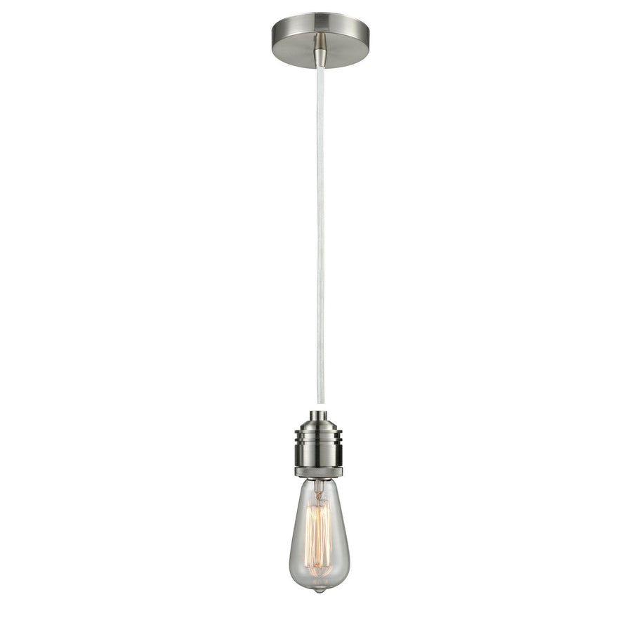 Innovations Lighting 100SN-10W-2SN Winchester One Light Mini Pendant Satin Nickel 1