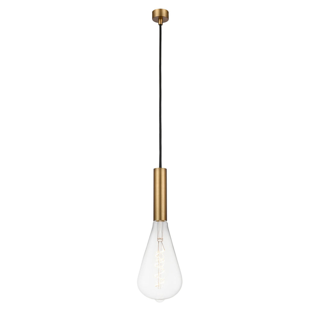 Innovations Lighting 198-1P-BB-BB125LED Auralume Led Mini Pendant Brushed Brass 1