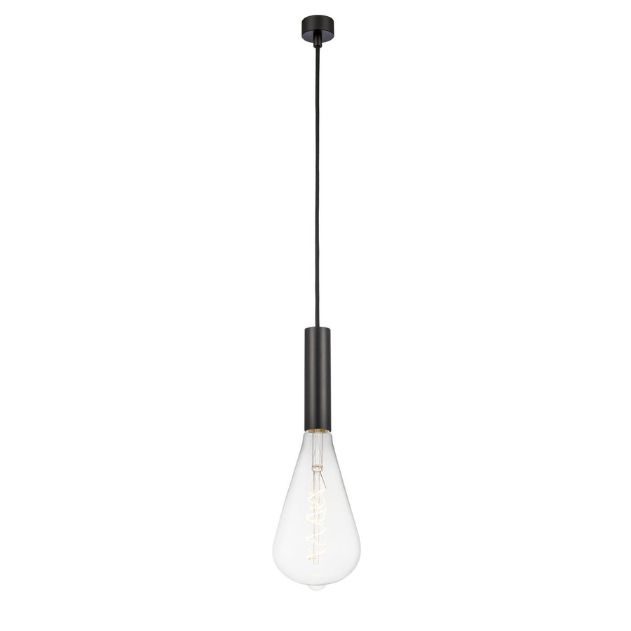 Innovations Lighting 198-1P-BK-BB125LED Auralume Led Mini Pendant Matte Black