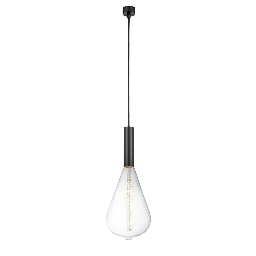 Innovations Lighting 198-1P-BK-BB164LED Auralume Led Mini Pendant Matte Black