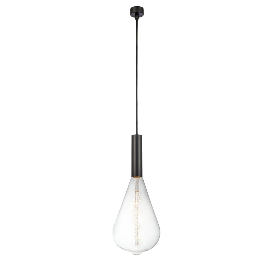 Innovations Lighting 198-1P-BK-BB164LED Auralume Led Mini Pendant Matte Black