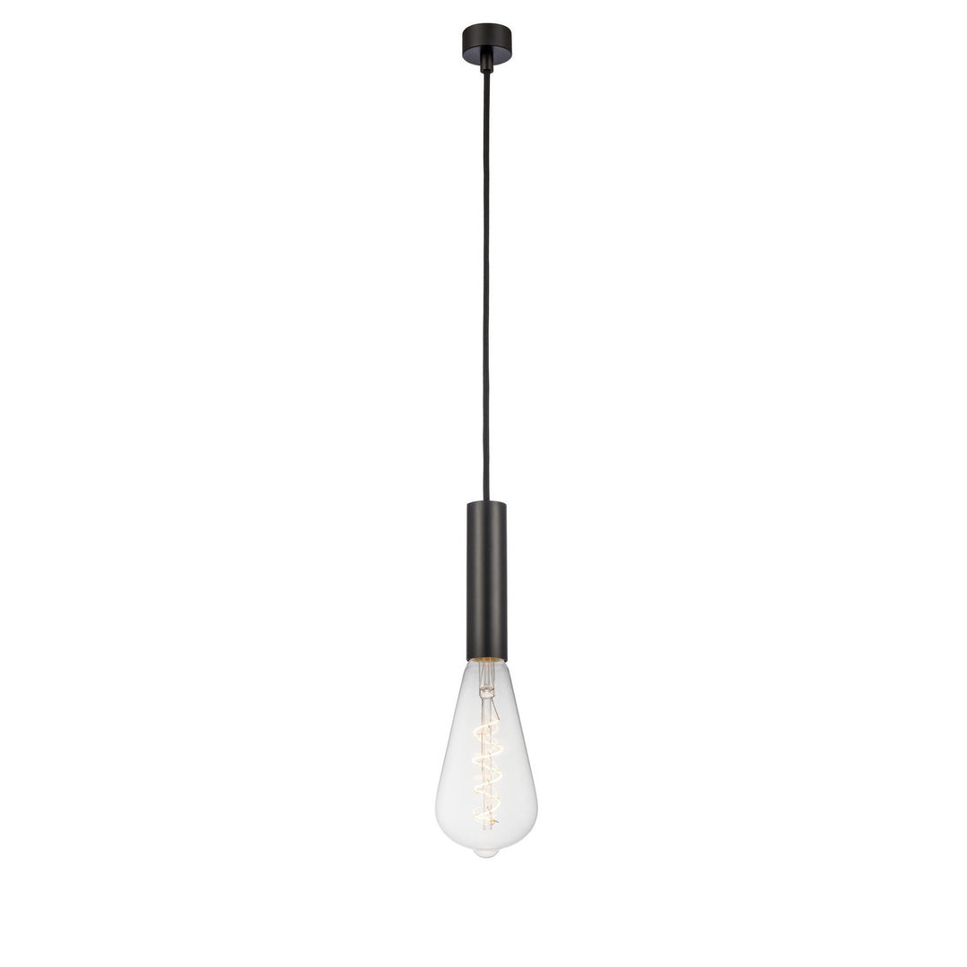 Innovations Lighting 198-1P-BK-BB95LED Auralume Led Mini Pendant Matte Black 1
