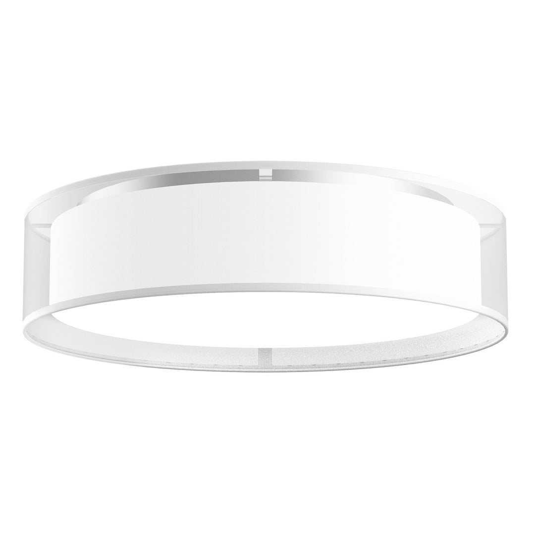 Kuzco Lighting FM7920-WOR Dalton Ceiling Light White Organza