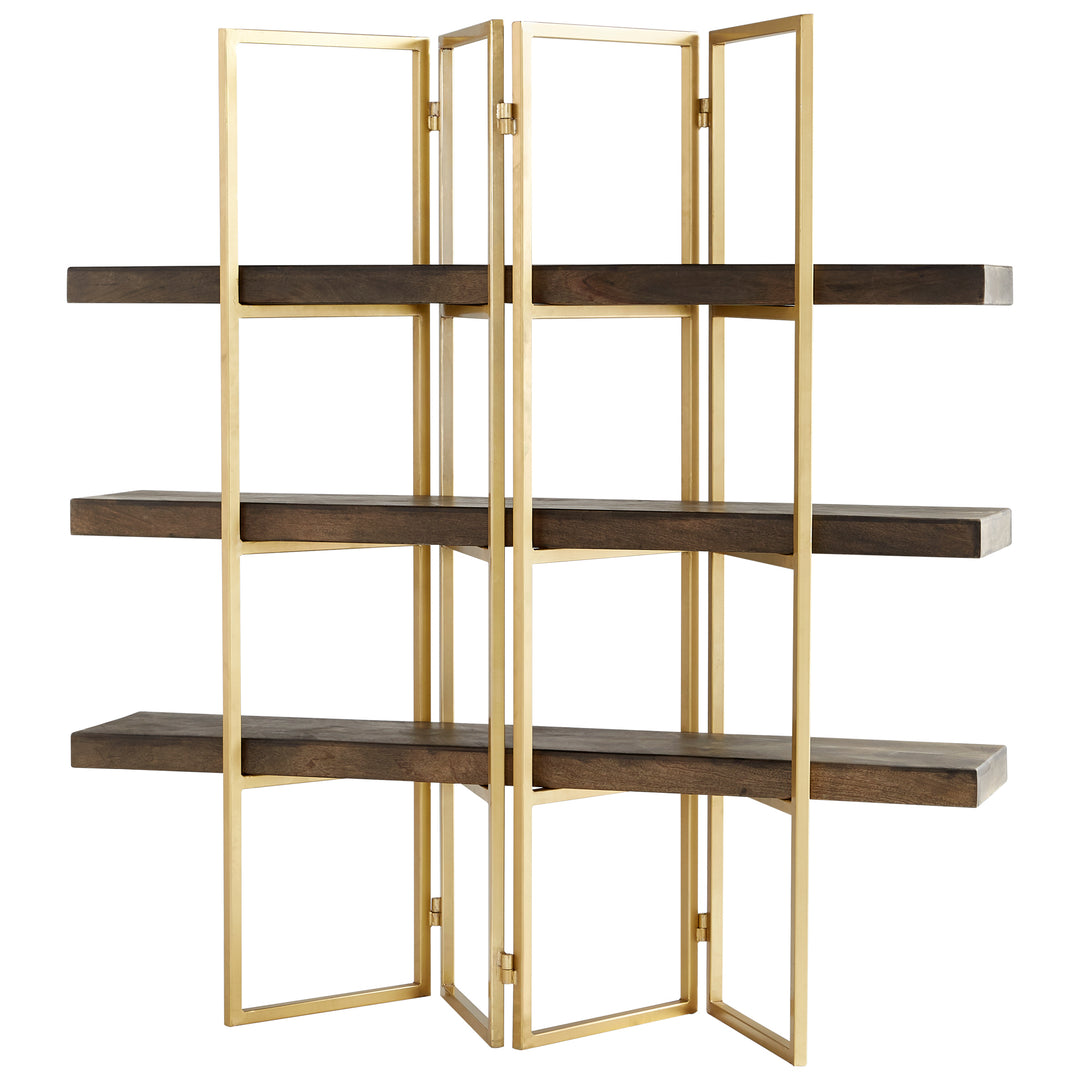 Cyan Design 10763 Etagere Gold And Grey
