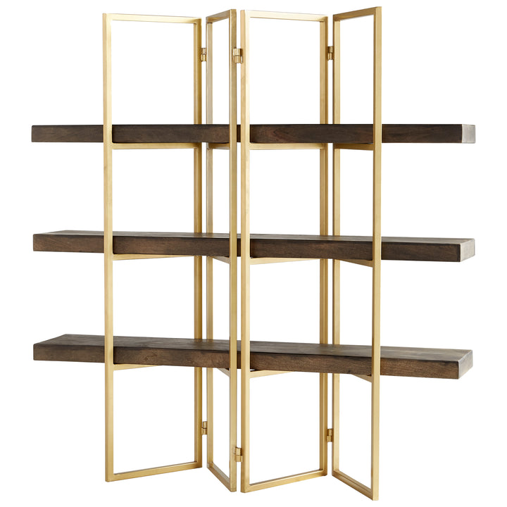 Cyan Design 10763 Etagere Gold And Grey