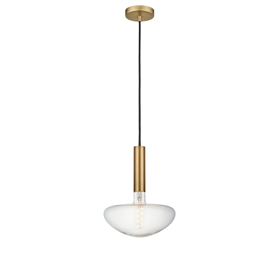 Innovations Lighting 198-1P-BB-BB250LED Auralume Led Mini Pendant Brushed Brass 1
