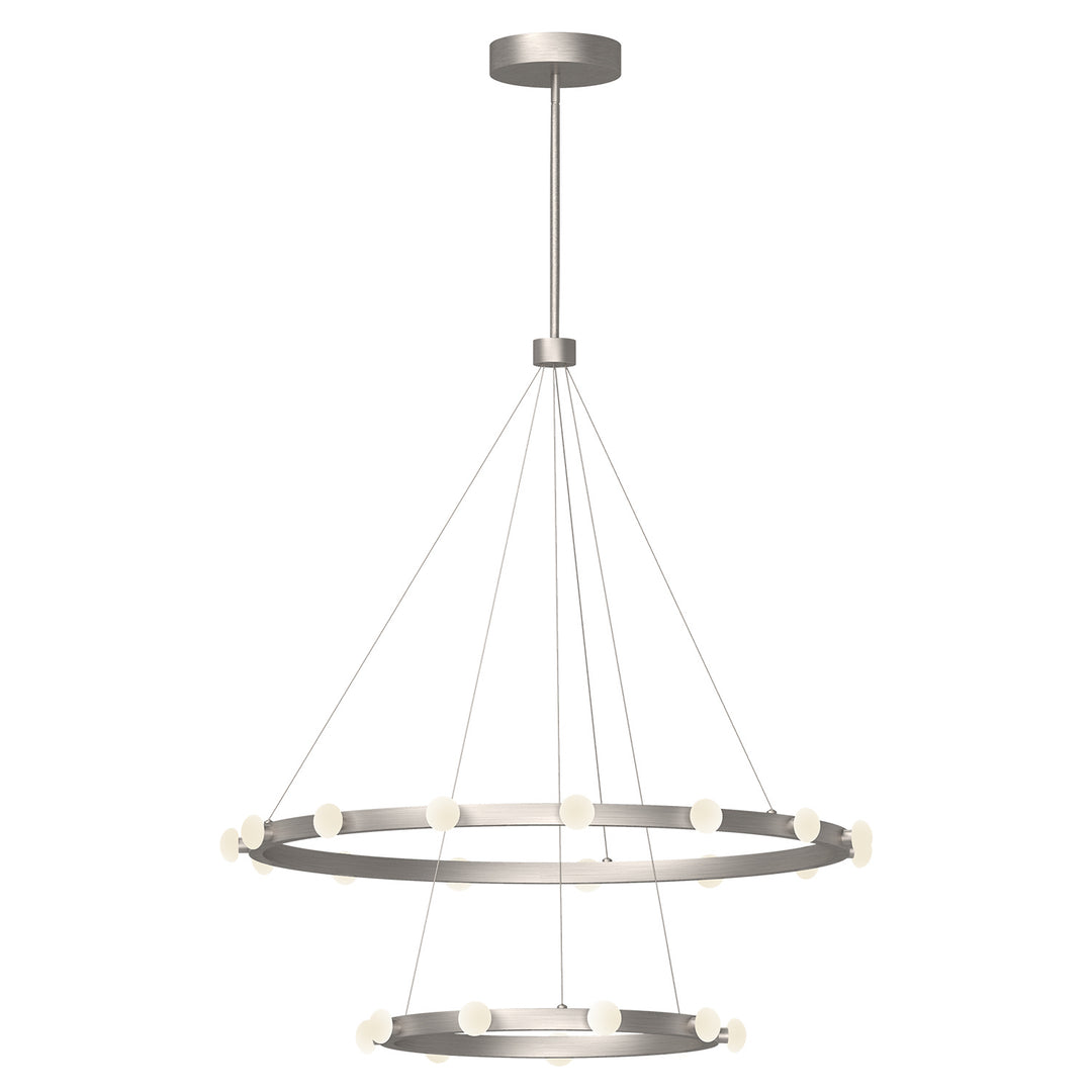 Kuzco Lighting CH63436-BN Rezz Chandelier Brushed Nickel