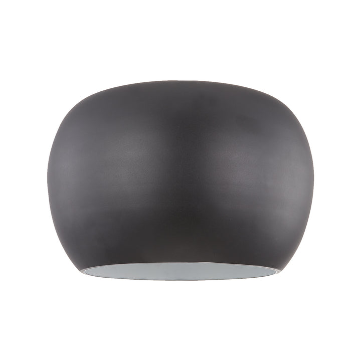 Kuzco Lighting FM44614-BK/WH Croft Ceiling Light Black/White