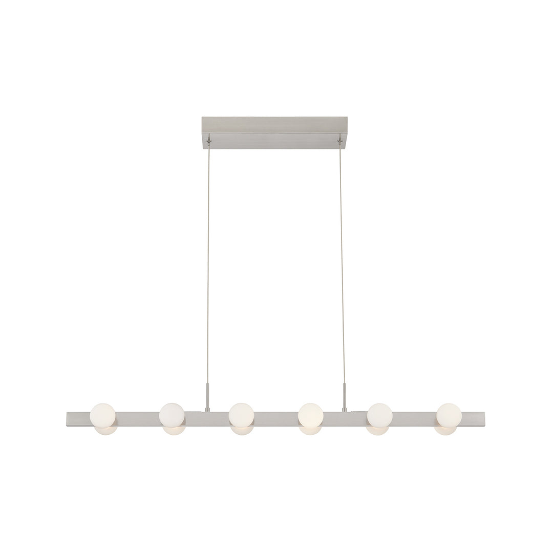 Kuzco Lighting LP63436-BN Rezz Pendant Light Brushed Nickel