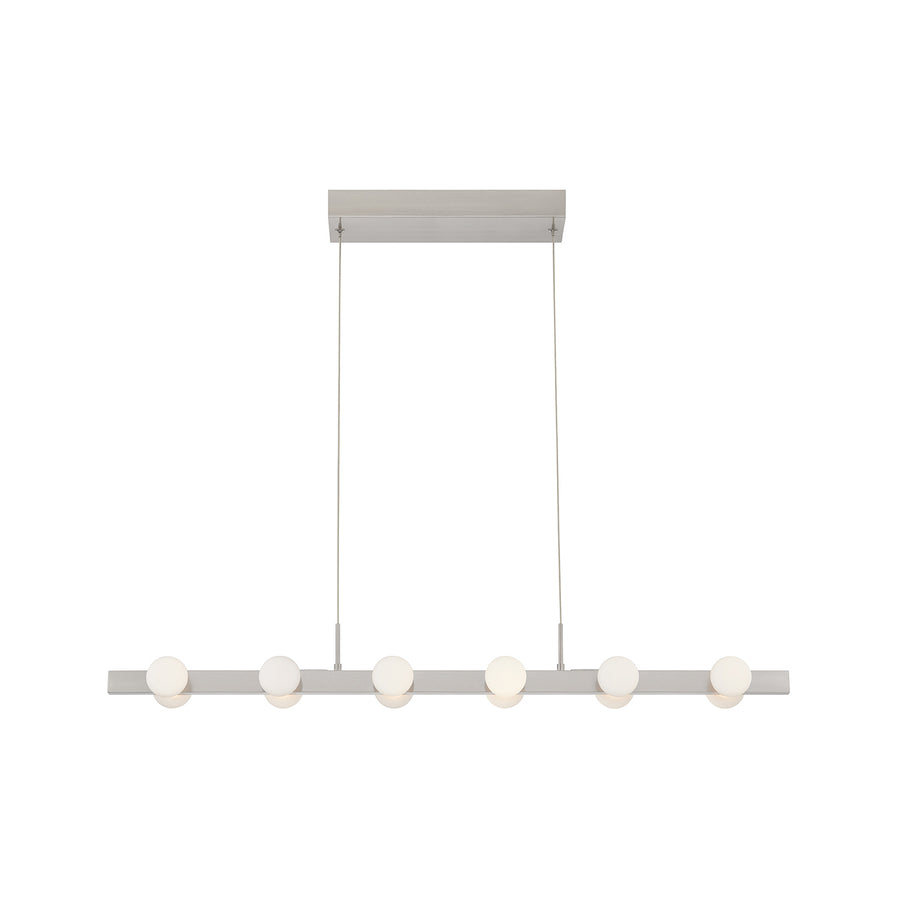 Kuzco Lighting LP63436-BN Rezz Pendant Light Brushed Nickel