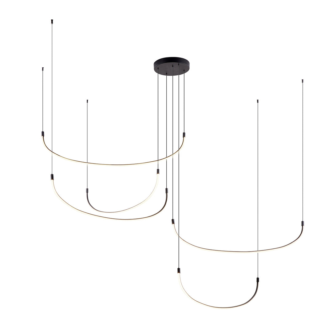 Kuzco Lighting MP89590-BK Talis Pendant Light Black