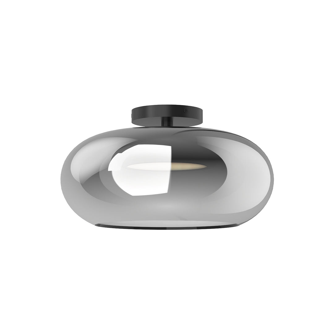 Kuzco Lighting SF62014-BK/CH Trinity Ceiling Light Black/Chrome