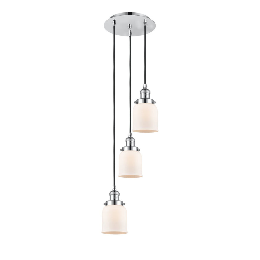 Innovations Lighting 113F-3P-PC-G51 Franklin Restoration Three Light Pendant Polished Chrome 1