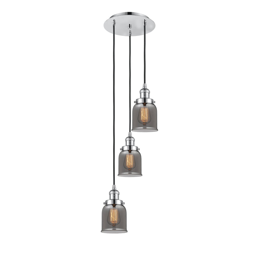 Innovations Lighting 113F-3P-PC-G53 Franklin Restoration Three Light Pendant Polished Chrome 1