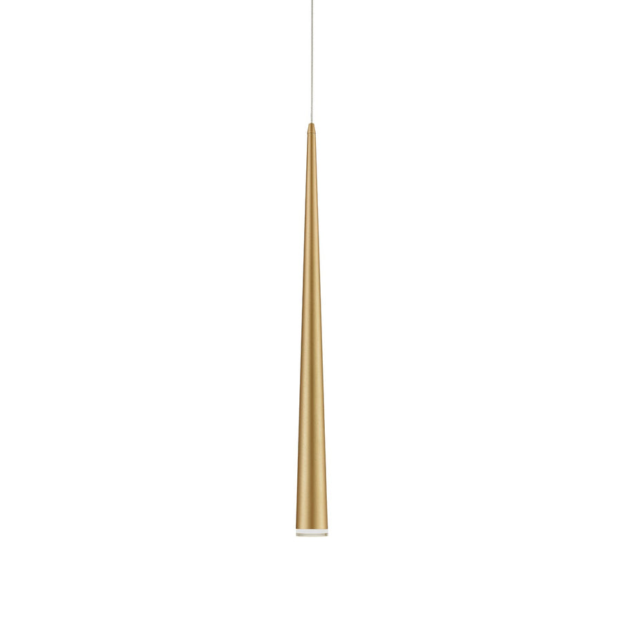 Kuzco Lighting 401216BG-LED Mina Pendant Light Brushed Gold