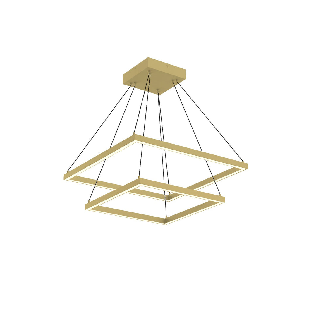 Kuzco Lighting CH88224-BG Piazza Chandelier Brushed Gold