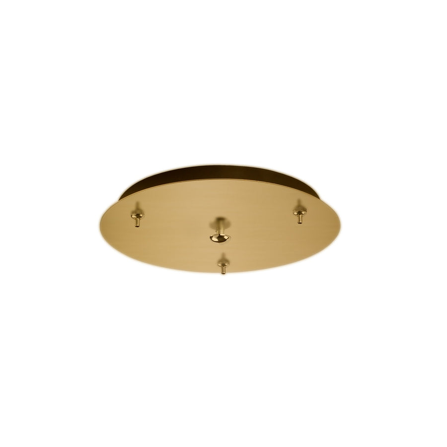 Kuzco Lighting CNP03AC-BG Canopy Ceiling Light Brushed Gold