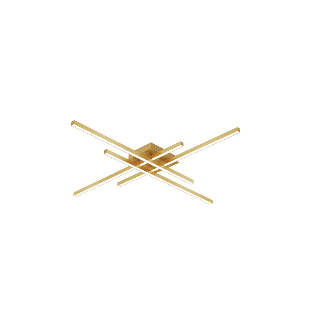 Kuzco Lighting FM18232-BG Vega Minor Ceiling Light Brushed Gold