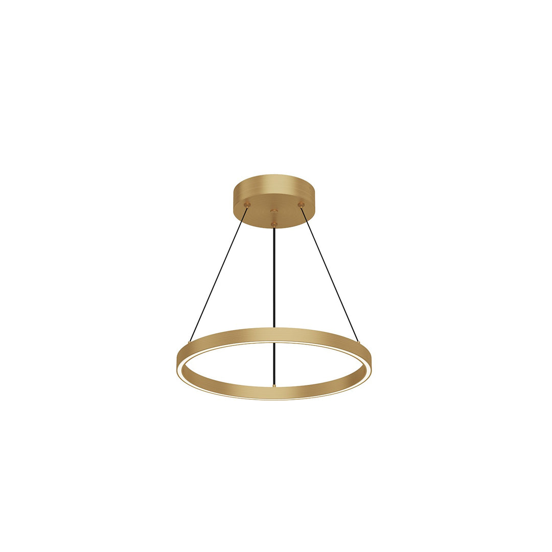 Kuzco Lighting PD87118-BG Cerchio Pendant Light Brushed Gold