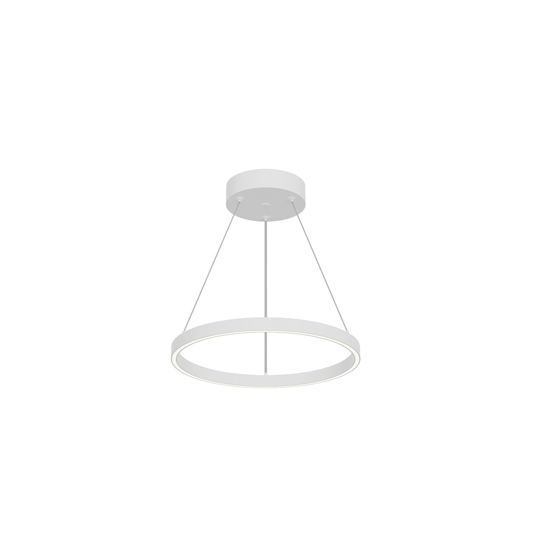 Kuzco Lighting PD87118-WH Cerchio Pendant Light White