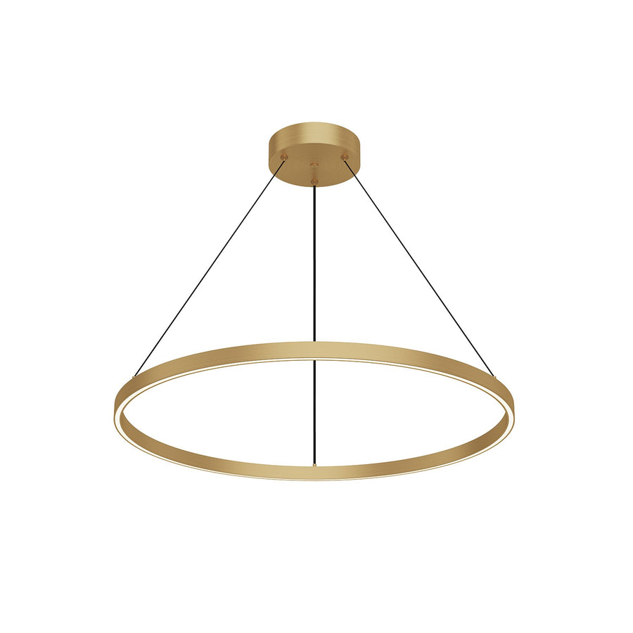 Kuzco Lighting PD87132-BG Cerchio Pendant Light Brushed Gold