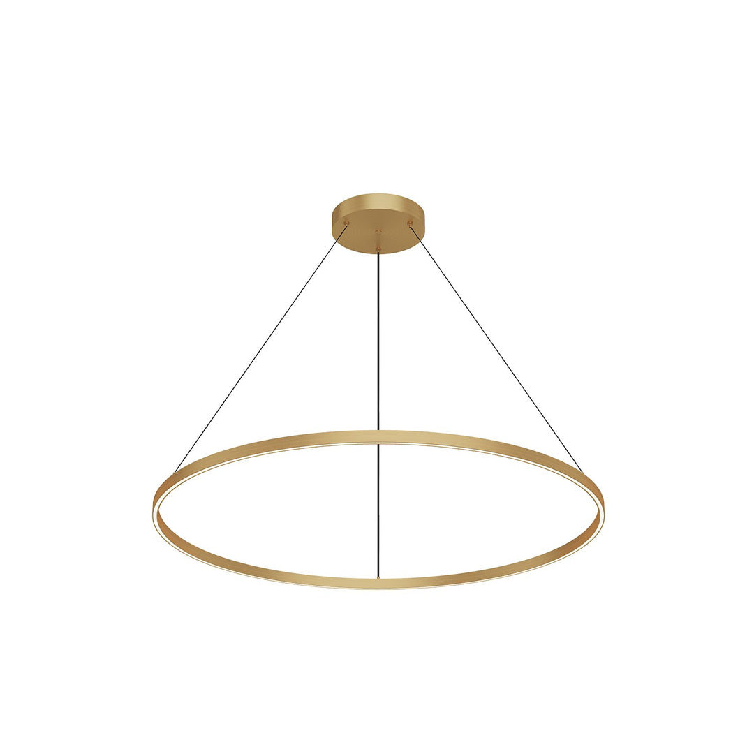 Kuzco Lighting PD87148-BG Cerchio Pendant Light Brushed Gold